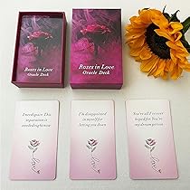【正規品オラクルカード】エレガントローズ色✨美しいヴィンテージイラスト薔薇デッキ Amazon.co.jp: エレガントなローズ色のカード美しいイラストの